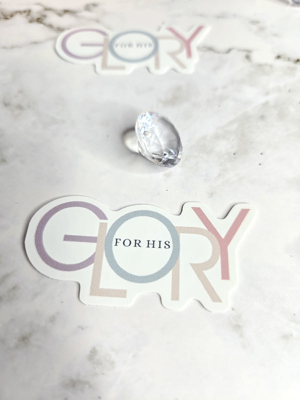 For HIS Glory sticker