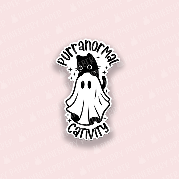 Purranormal Cativity Vinyl Sticker