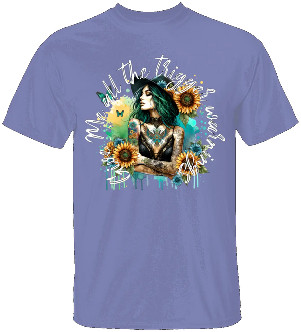 Dark Romance Trigger Warning T-Shirt