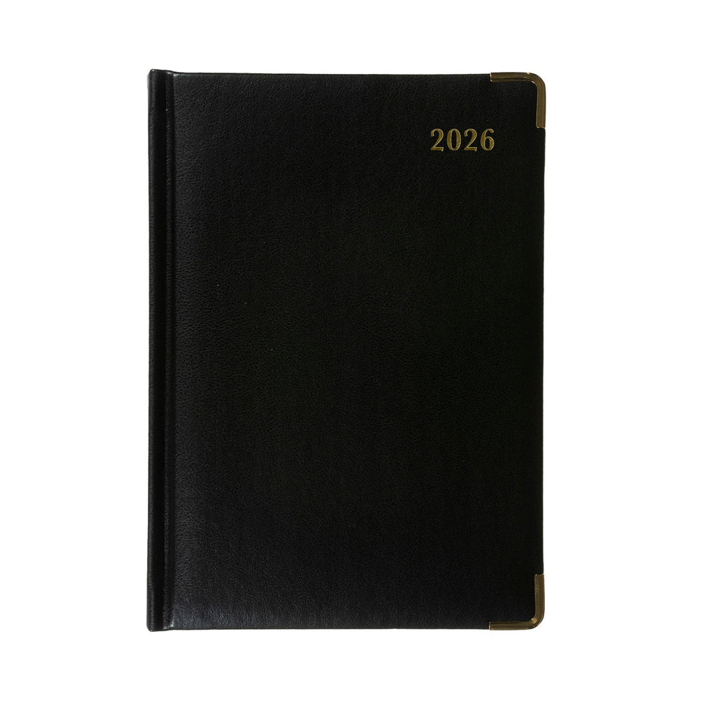 Classic - Compact Day-to-Page Diary with Appointments - 2026 Calendar Year Planner