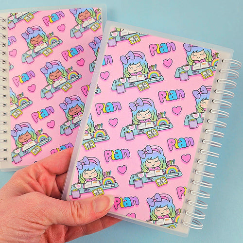 4x6 Luna Planner Desk Reusable Sticker Book