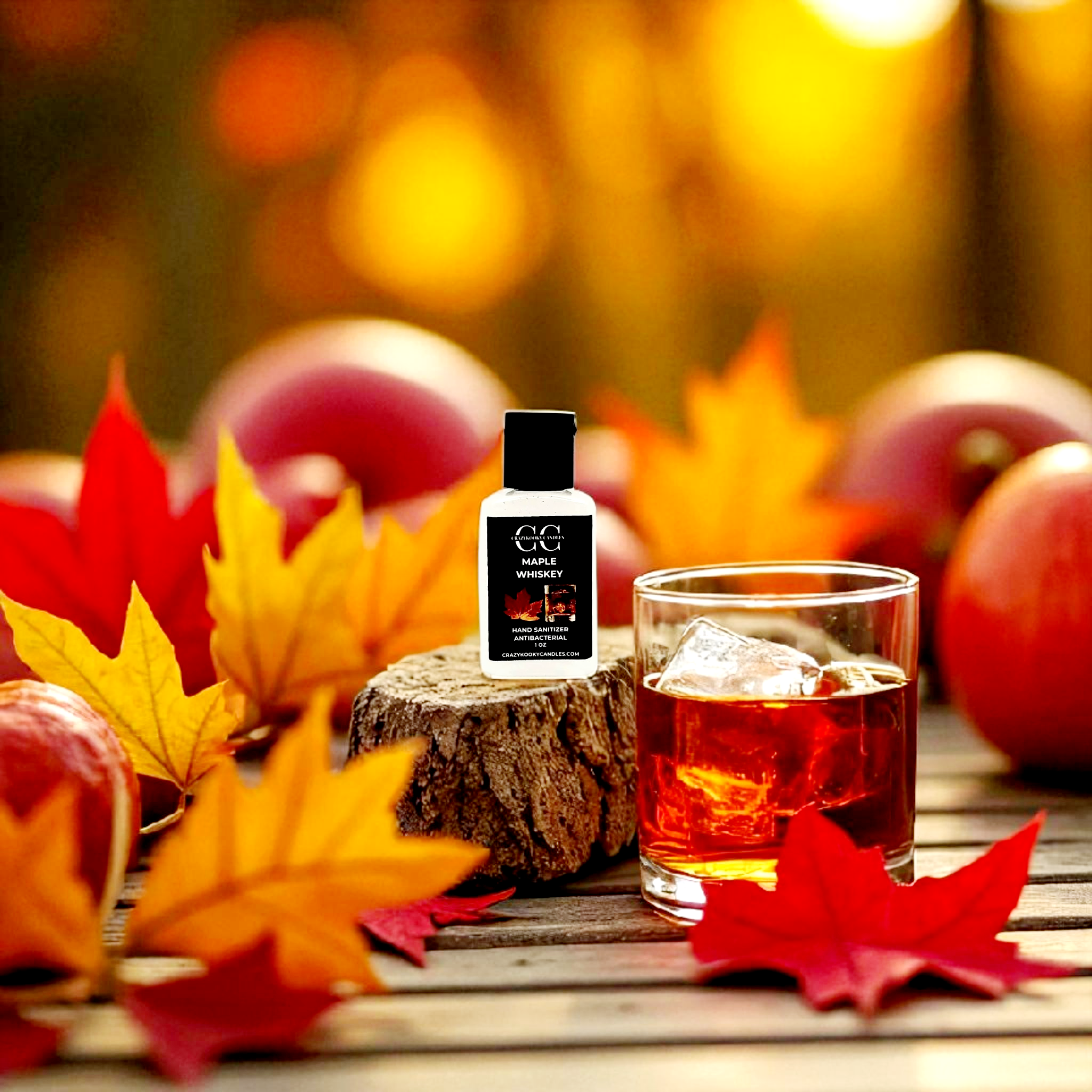 MAPLE WHISKEY, Hand Sanitizer, 1oz