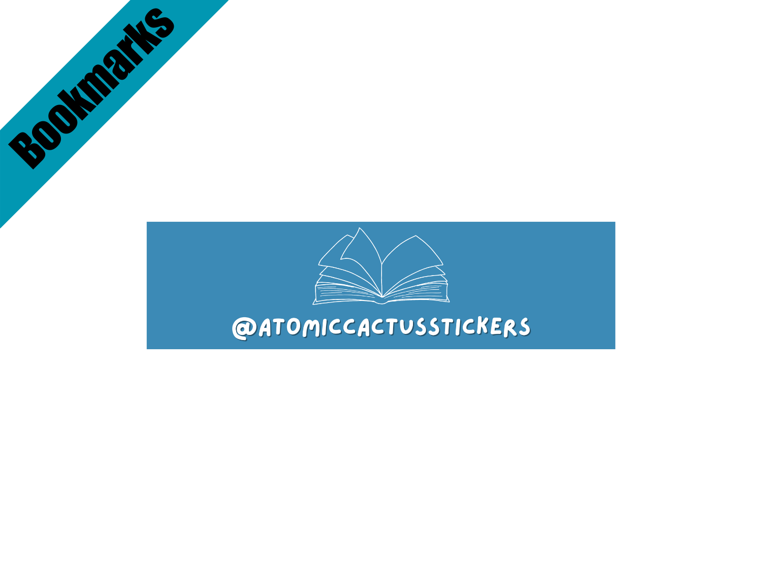 Promise I Can Read Bookmark - Blue | Sassy Reading Accessory | Laminated Cardstock | Book Lover Gift | Bookish Humor | Funny Page Marker