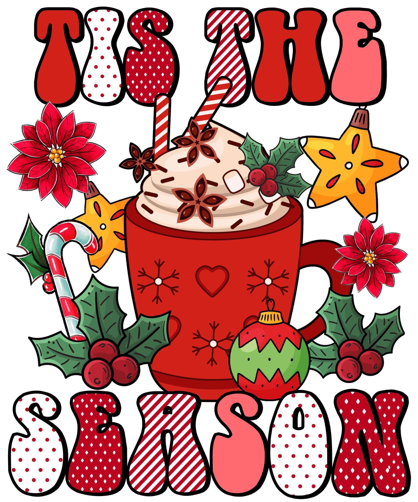CHRISTMAS WINTER CAR FRESHIE CARD STOCK (CHOOSE IMAGE)