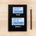 I Prefer My I.C.E. Crushed | Anti-ICE Protest Decal | Activism Sticker in 3 Sizes | Vinyl Protest Sign Sticker