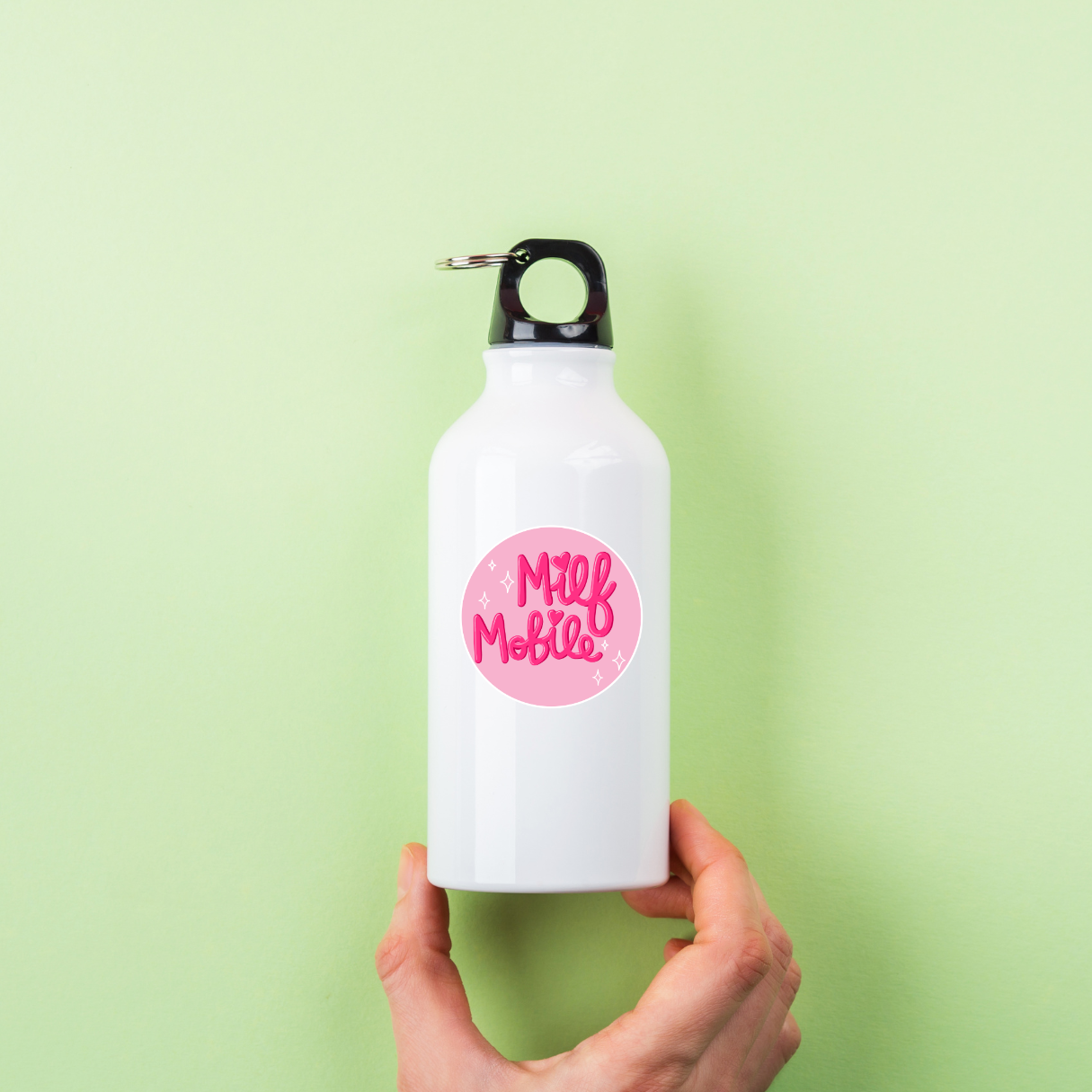 MILF Mobile Sticker | Barbie-Pink Vinyl Sticker | Feminist Humor Sticker | Funny Sticker | Sassy Aesthetic Decal