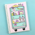 Planner Cart Reusable Sticker Book