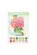 Dahlias in Vase | 8x10 paint-by-number kit