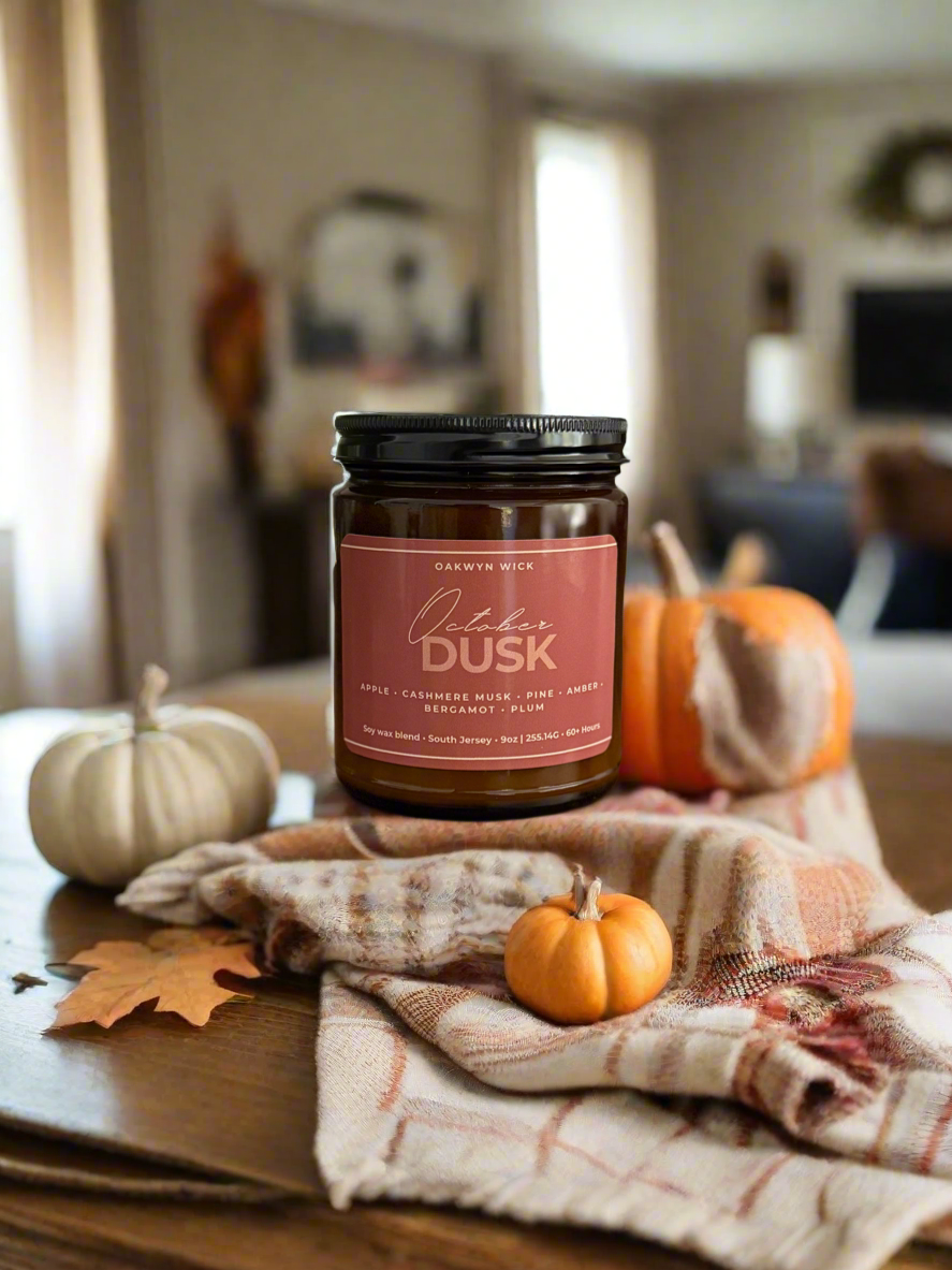 October Dusk 9oz Candle