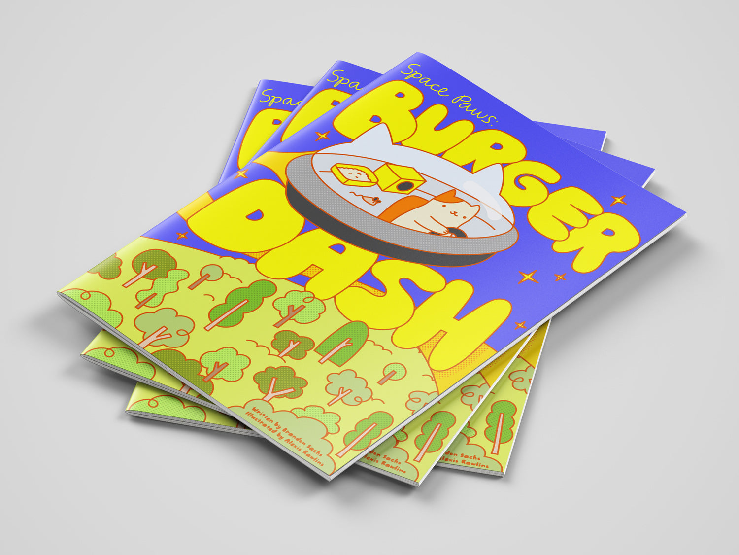 Space Paws: Burger Dash Comic
