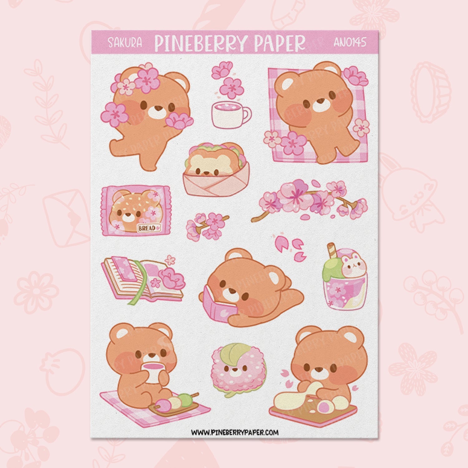 Sakura Bear | AN0145