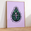 Trust Your Instincts Unframed Art Print