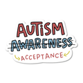 Autism Acceptance Vinyl Sticker