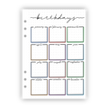 Birthday Tracker