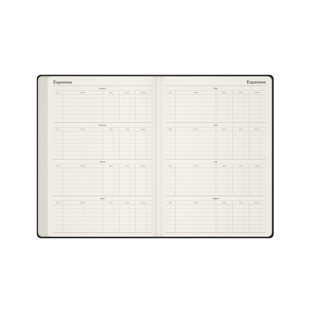 Legacy - A4  Day-To-Page Diary - 2026 Calendar Year Planner