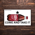 Come and Take It Dr. Pepper | Texas Pride Sticker | Funny Sticker | Soda Sticker | Texas Sticker