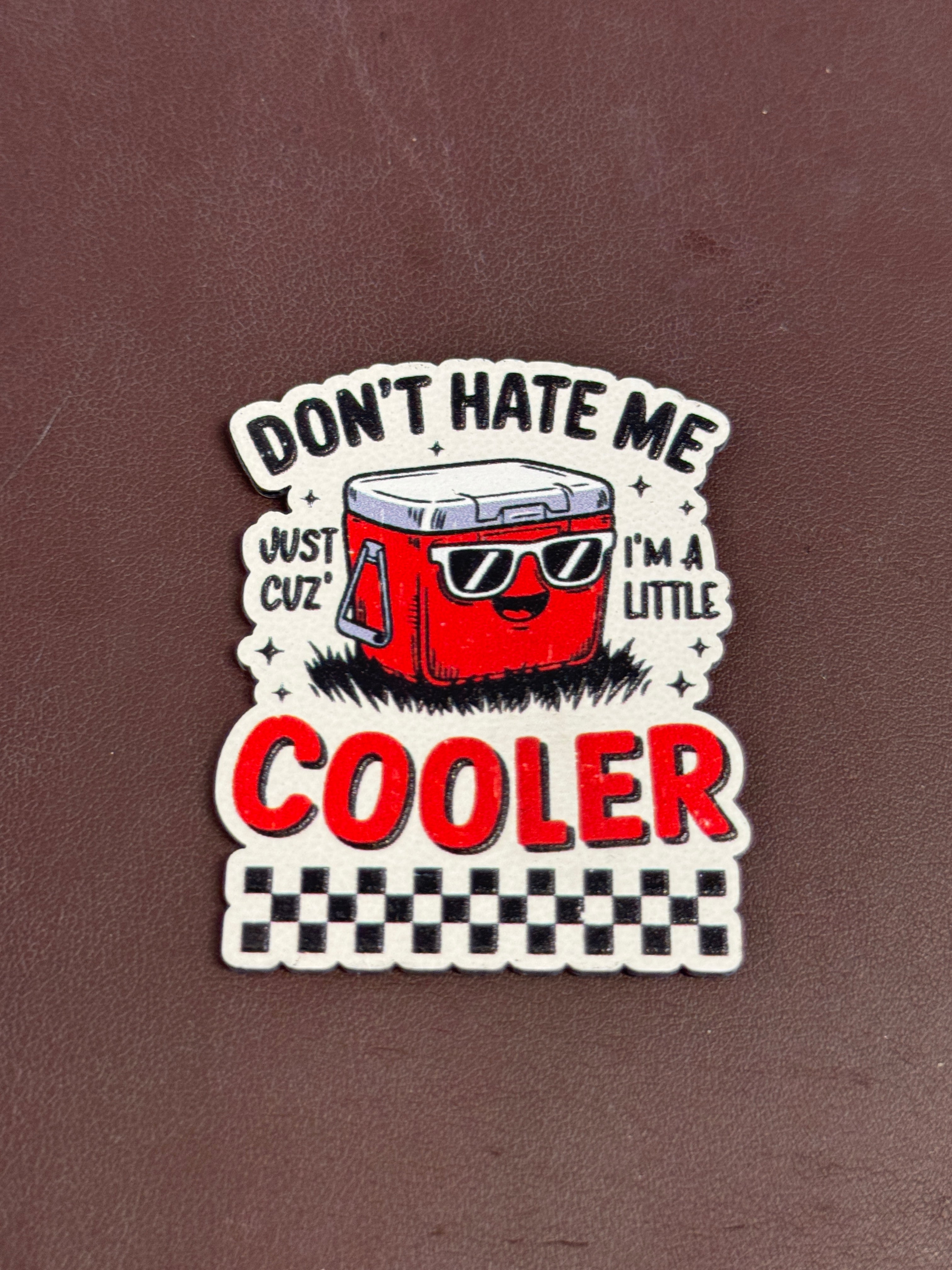 A Little Cooler UV Printed Patches