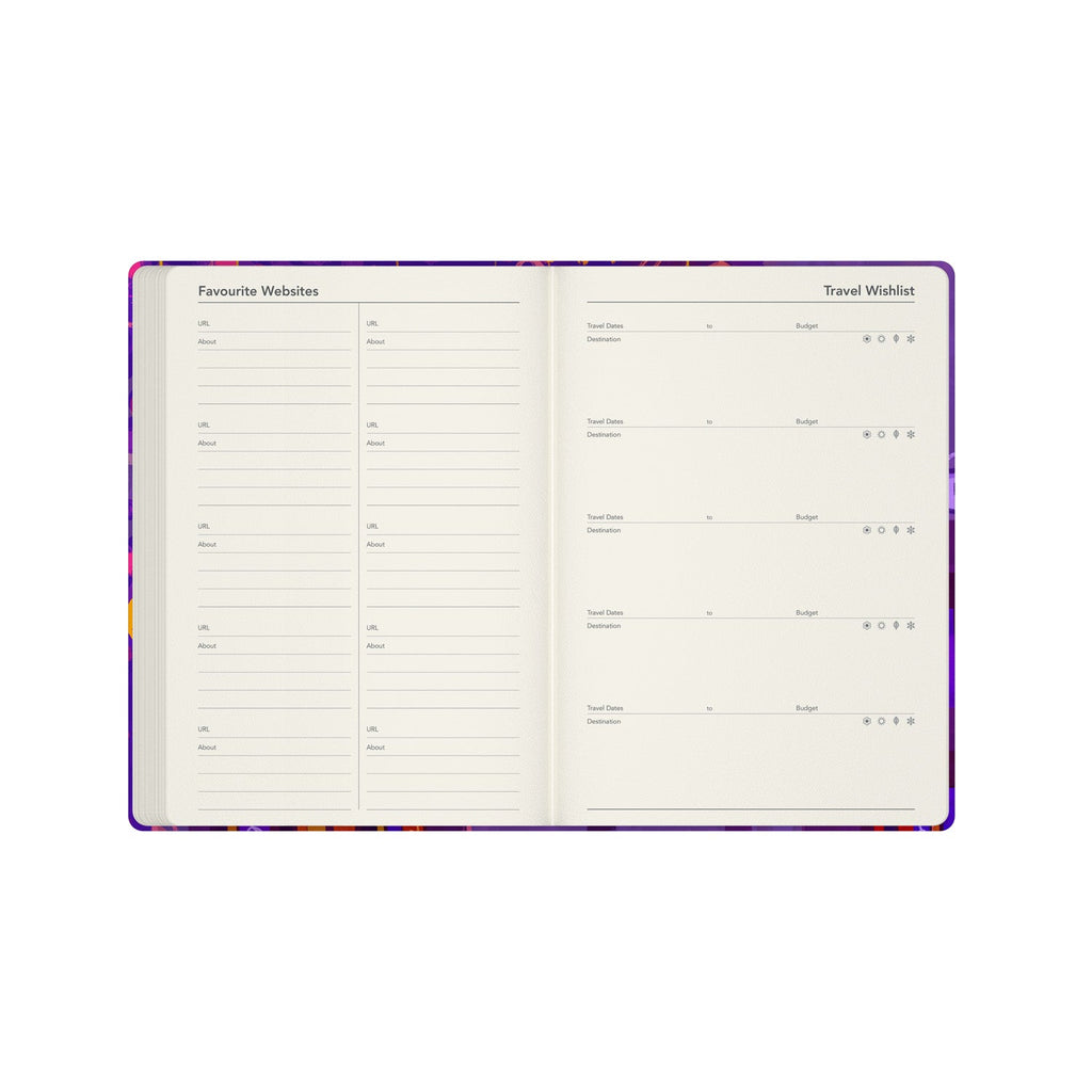Bella Ramsay Cat - A5 Week-to-View Mid/Academic Year Diary Planner 2025-2026