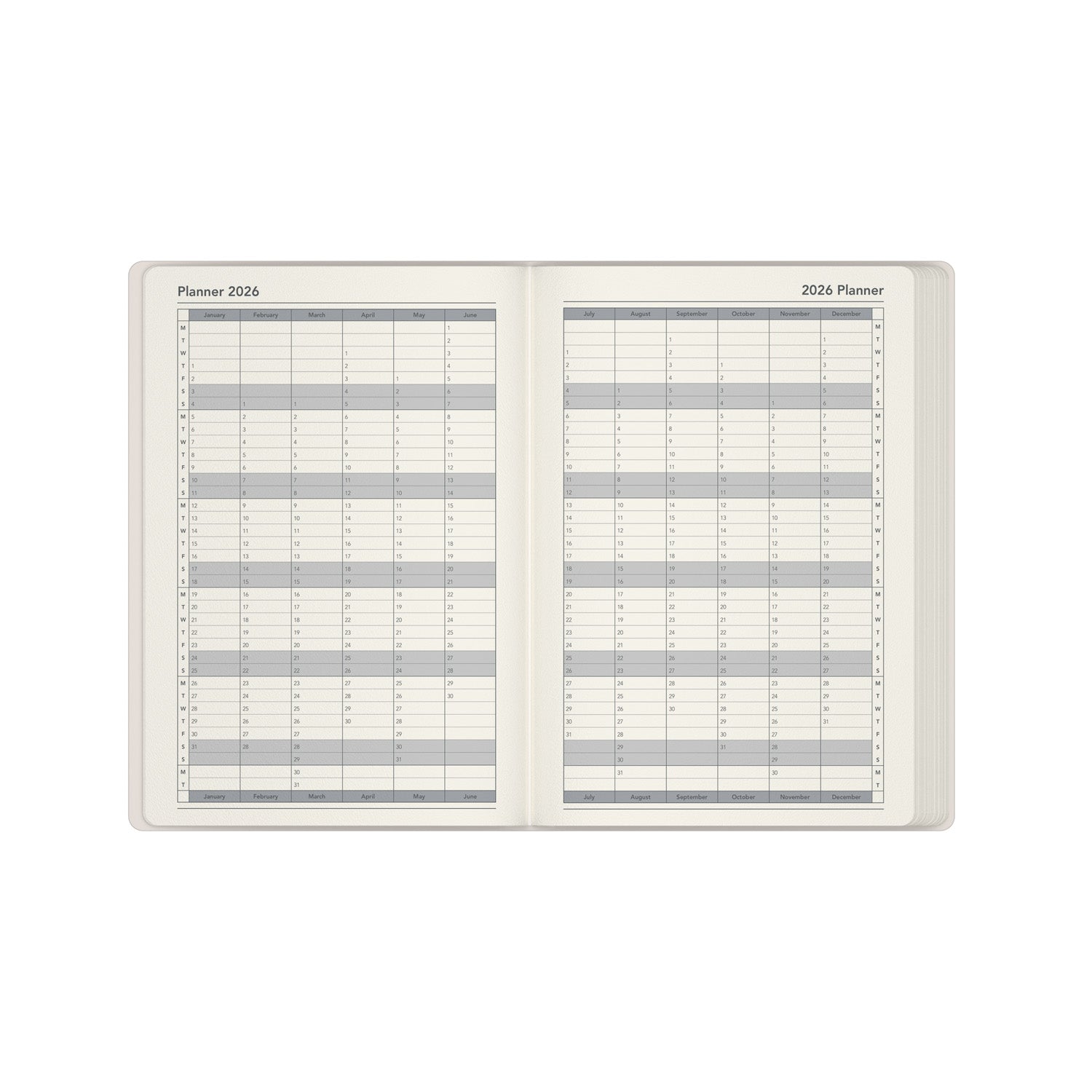 Bella Ramsay Cat - A5  Week-To-View - Diary - 2026 Calendar Year Planner