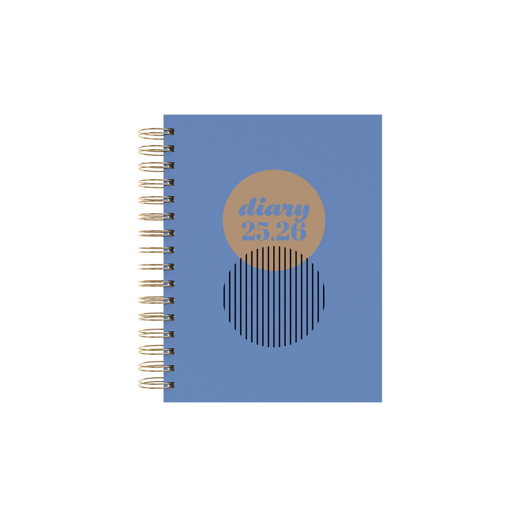 Scandi - A5 Day-to-Page Mid/Academic Year Diary Planner 2025-2026