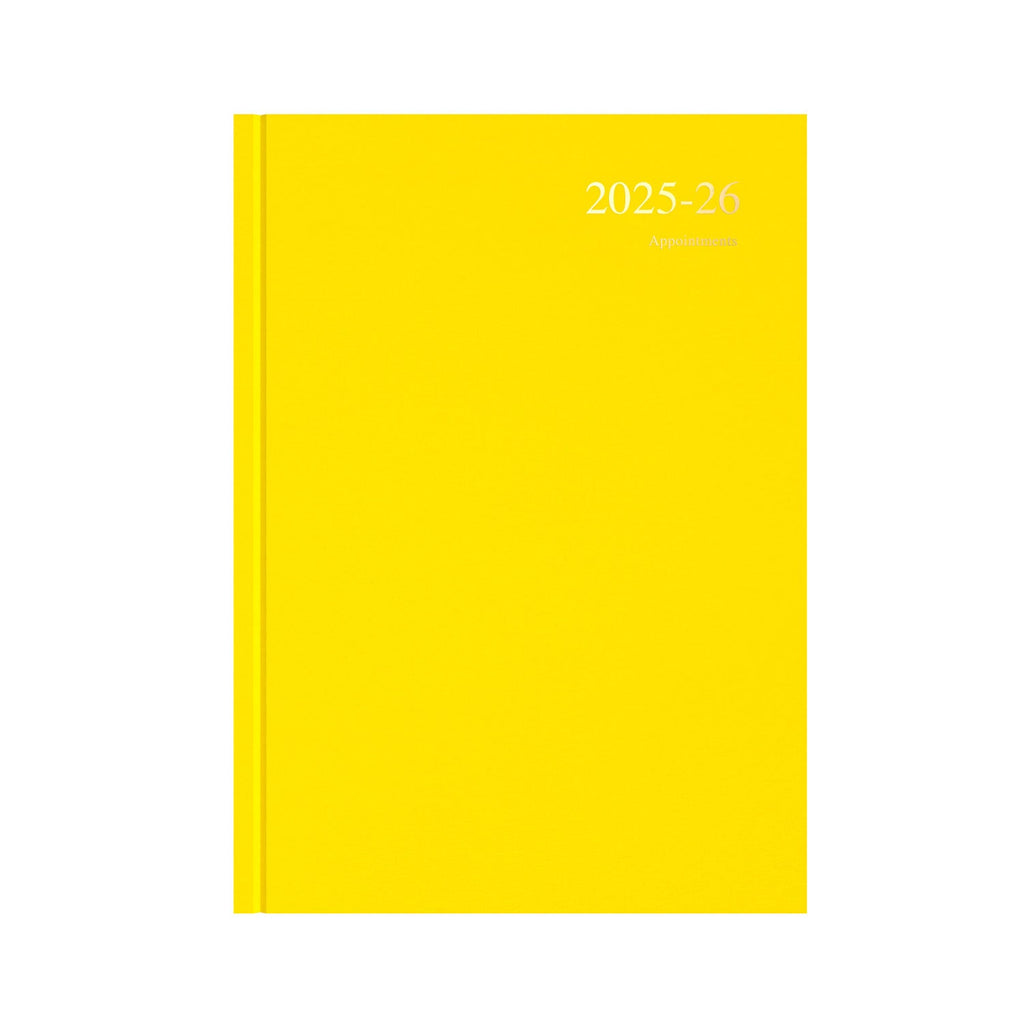 Essentials - A4 Day-to-Page with Appointments Mid/Academic Year Diary Planner 2025-2026