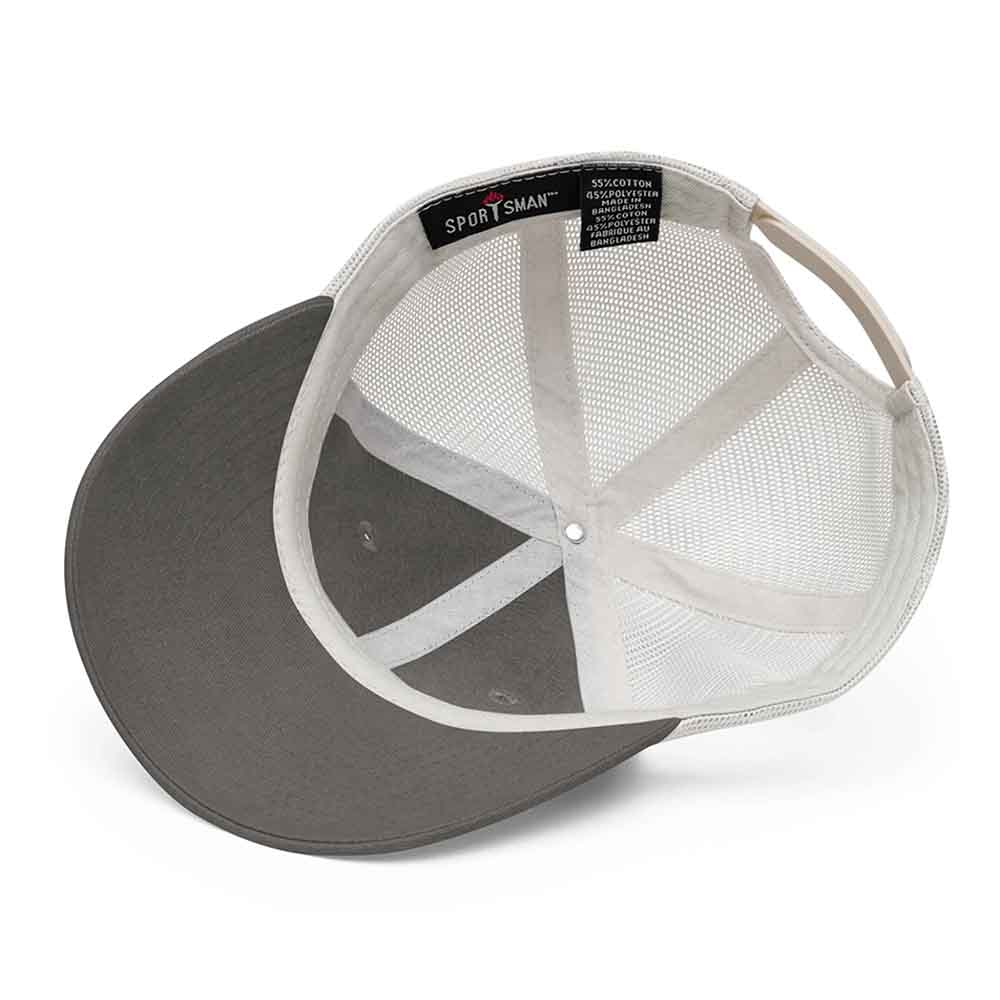 Embroidered Wifey/Hubby Pigment-Dyed Trucker Hat – Anniversary Gift Cap