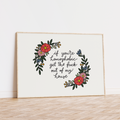 If You're Homophobic Get The Fuck Out Of My House Unframed Art Print