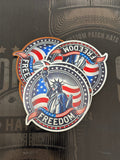 Statue of Liberty Freedom UV Printed Patch
