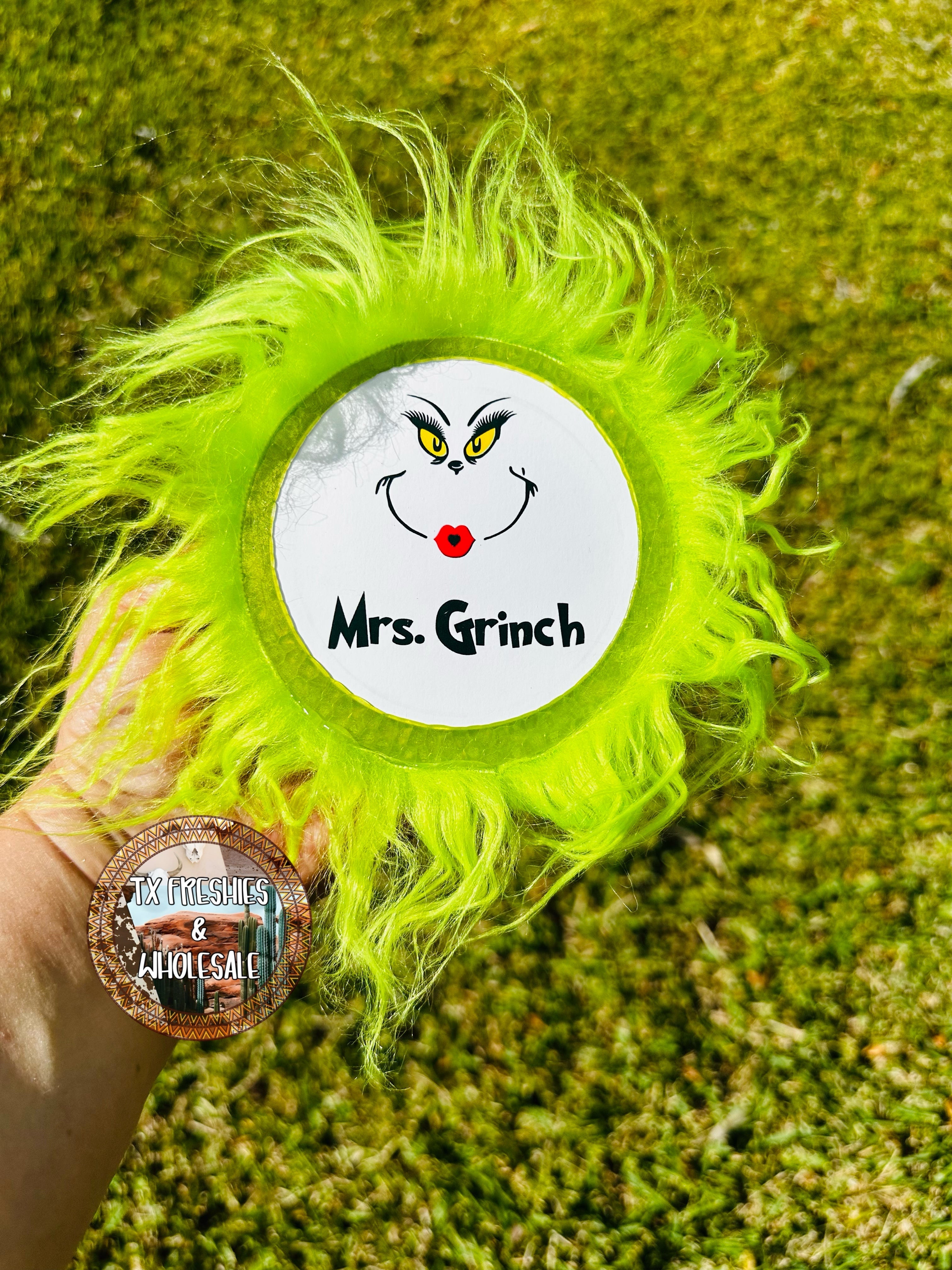 CHRISTMAS GRINCH/WHOVILLE CAR FRESHIE CARD STOCK (CHOOSE IMAGE)