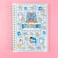 Milk & Cookies Luna Reusable Sticker Book