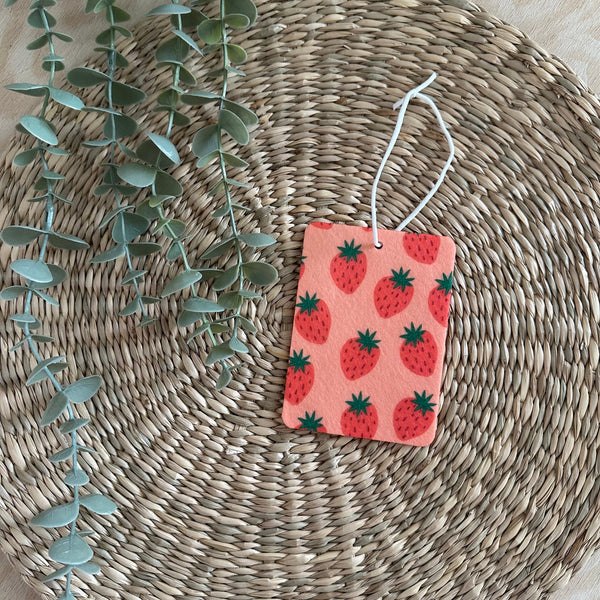 Strawberry Car Air Freshener