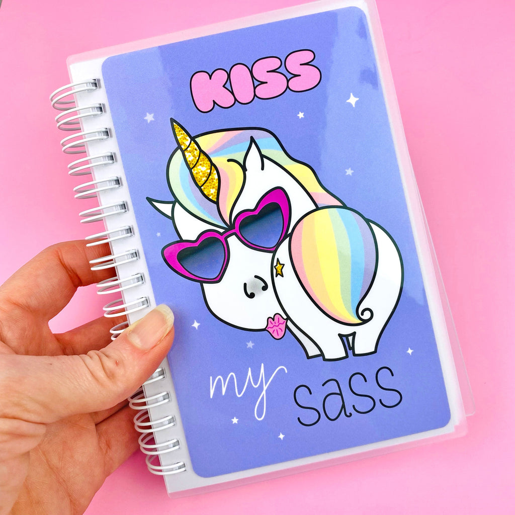 4x6 Kiss My Sass Reusable Sticker Book