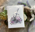 Sword of Serenity Art Print – 5x7 Fantasy Art with Poetry