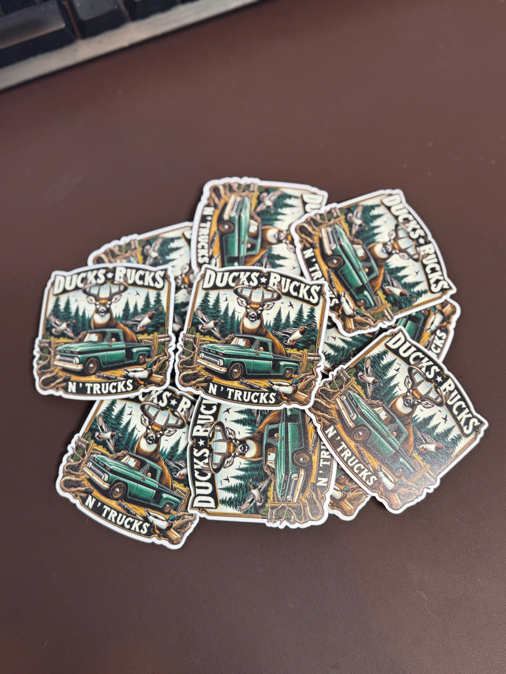 Ducks Bucks N Trucks UV Printed Patches