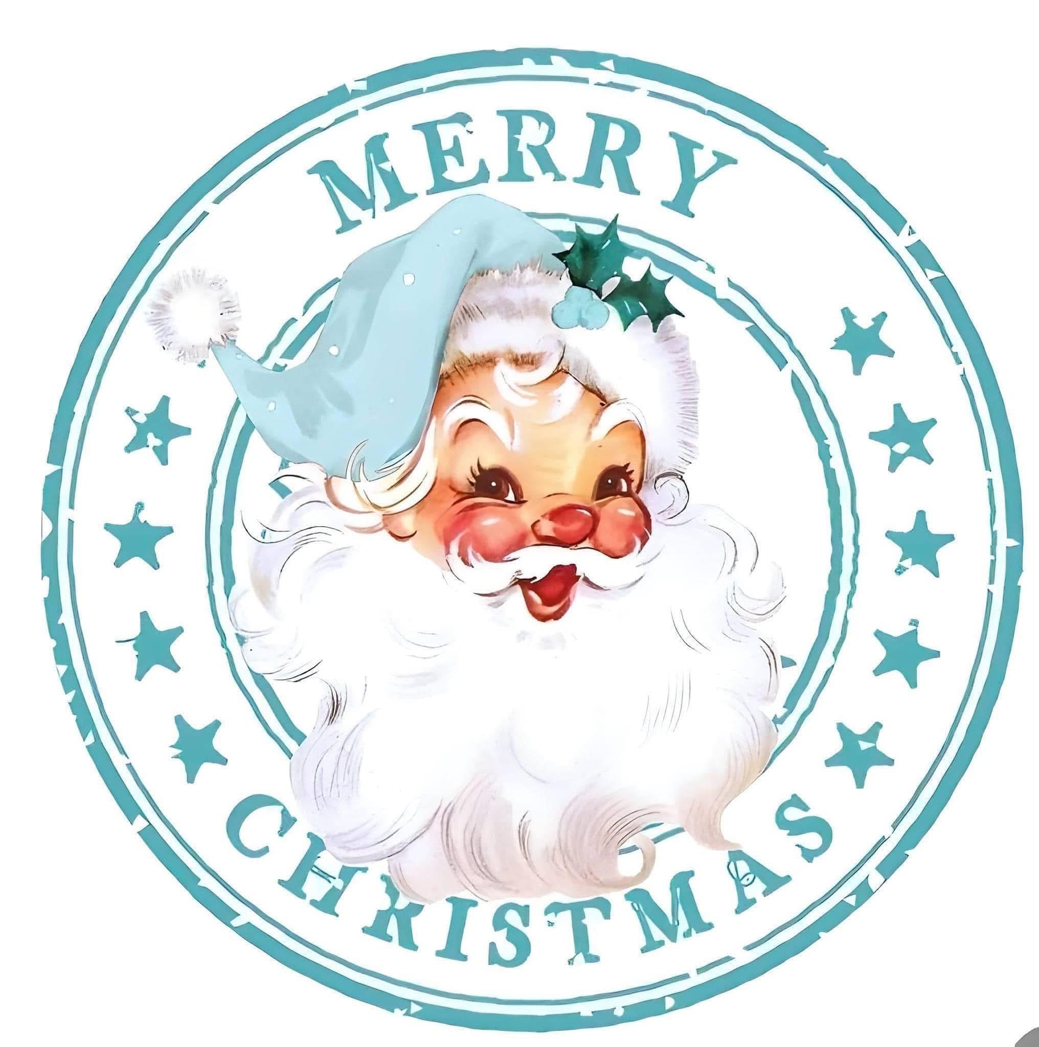 CHRISTMAS WINTER CAR FRESHIE CARD STOCK (CHOOSE IMAGE)