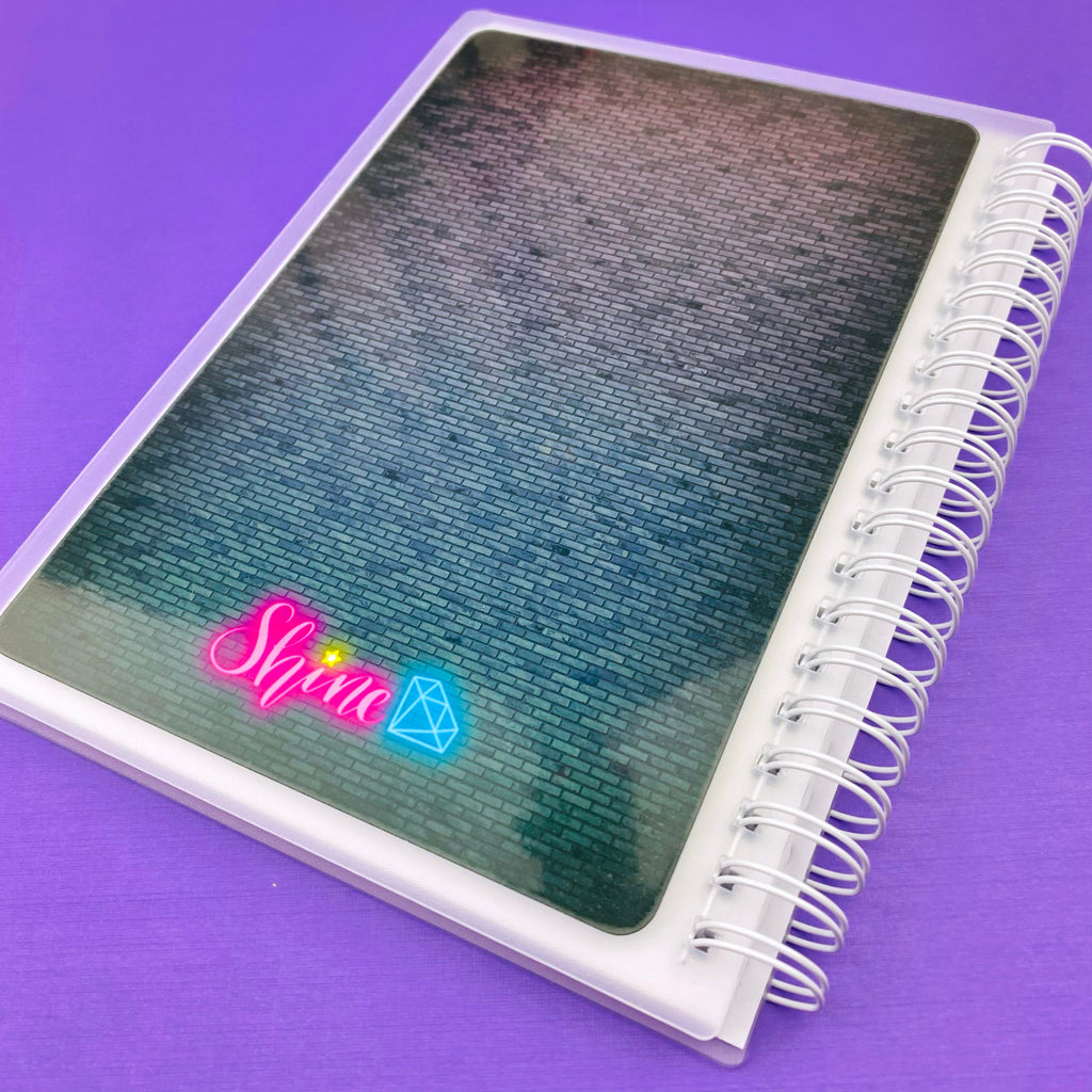Neon Reusable Sticker Book