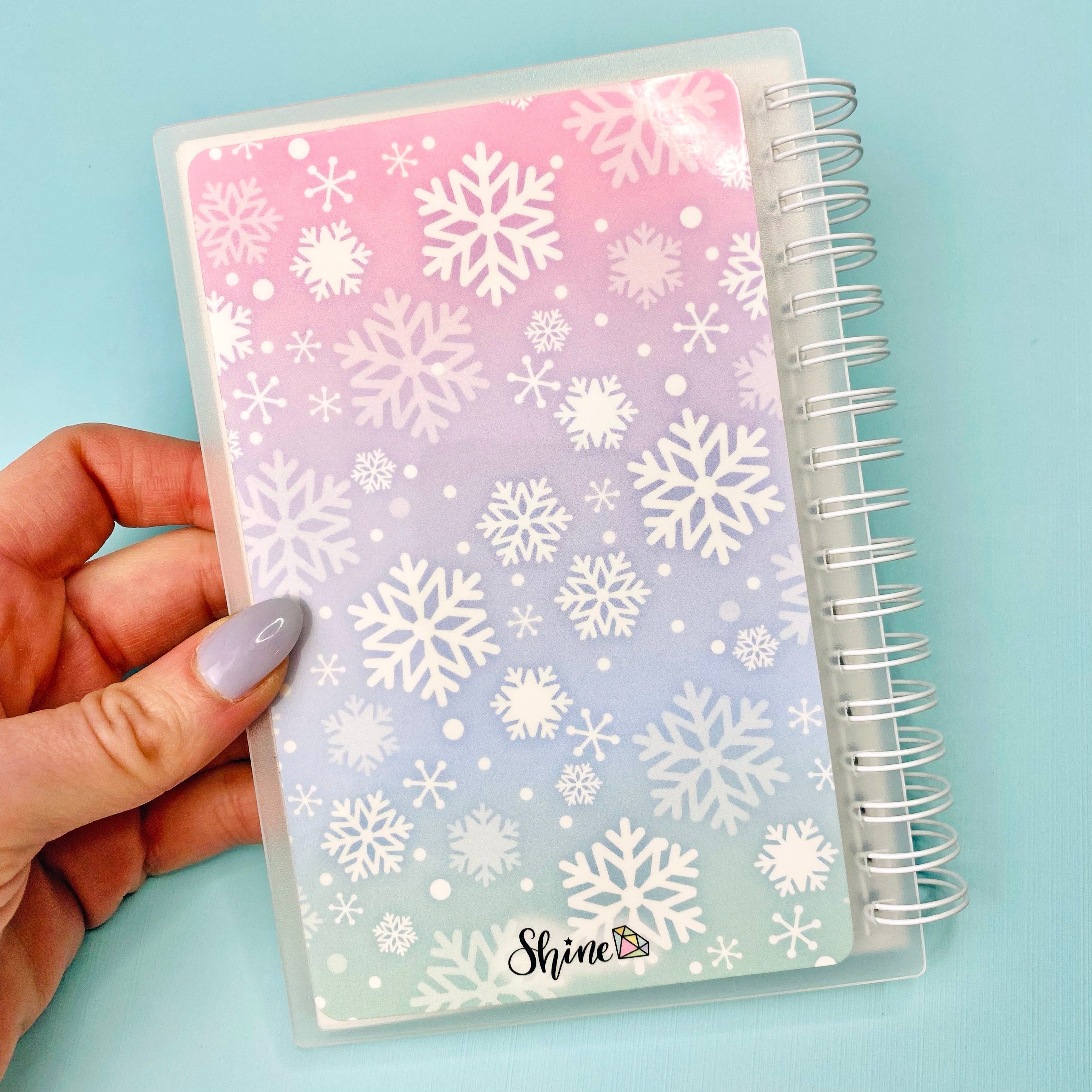 4x6 Pastel Winter Reusable Sticker Book