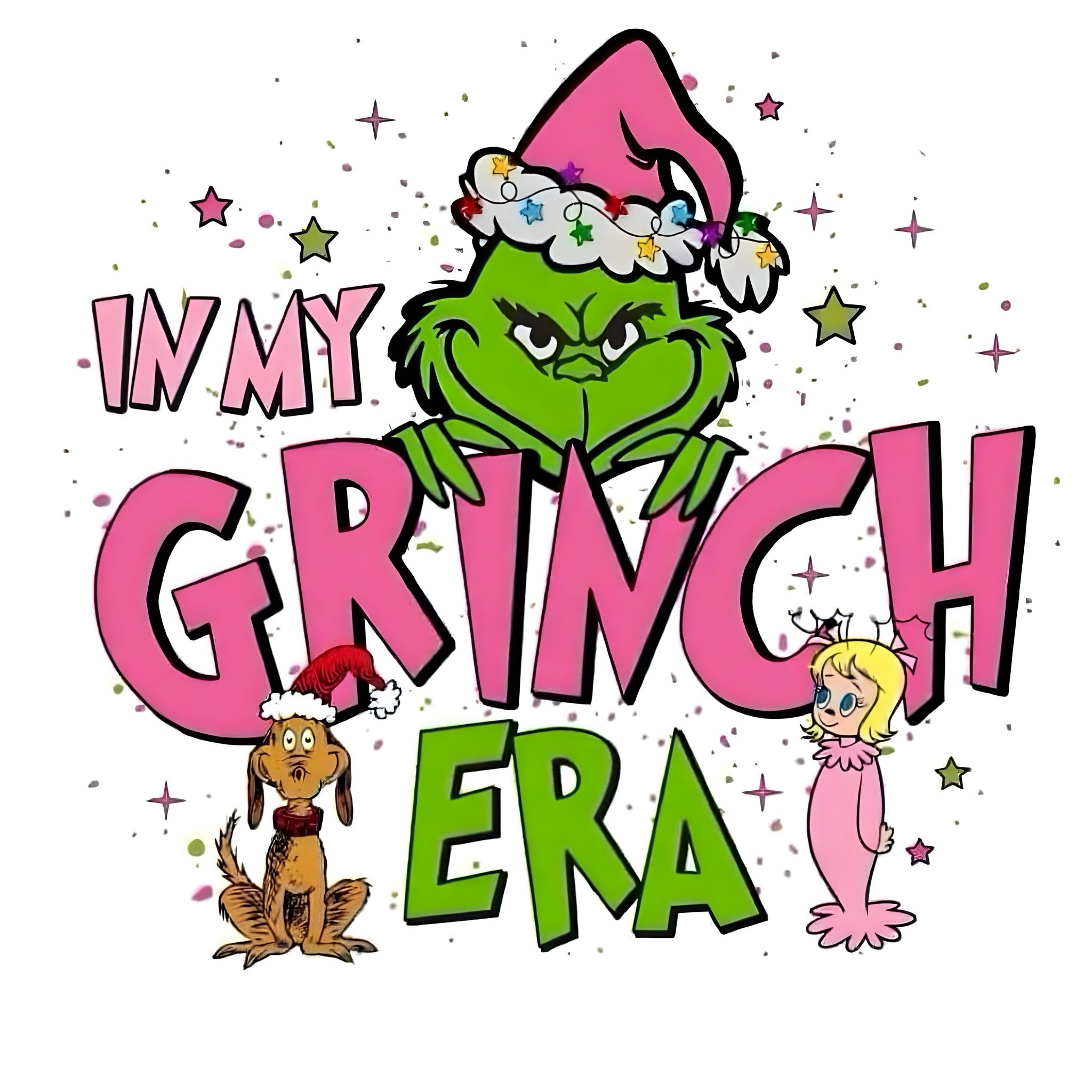 CHRISTMAS GRINCH/WHOVILLE CAR FRESHIE CARD STOCK (CHOOSE IMAGE)