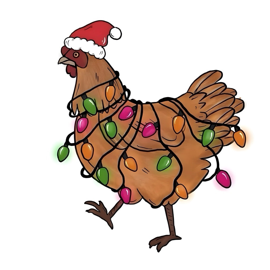 CHRISTMAS FARM CAR FRESHIE CARD STOCK (CHOOSE IMAGE)