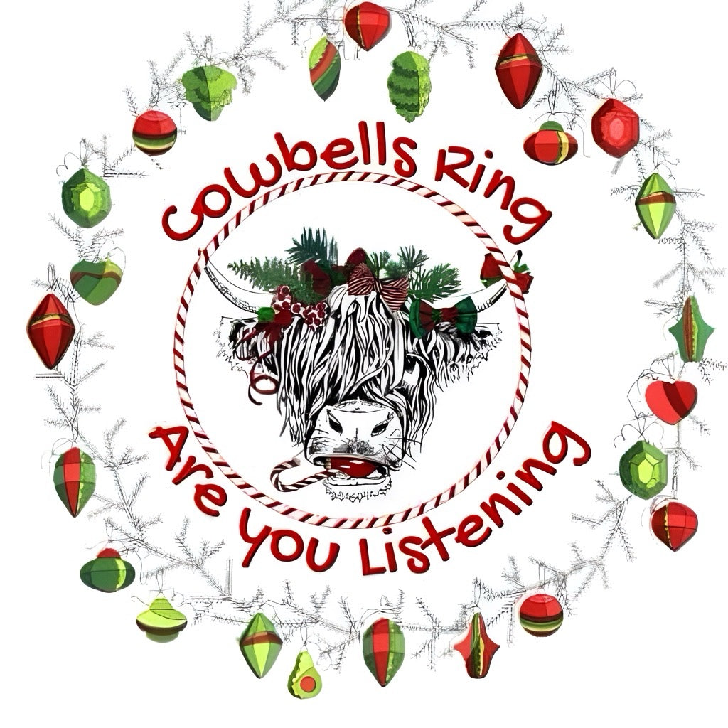 CHRISTMAS FARM CAR FRESHIE CARD STOCK (CHOOSE IMAGE)