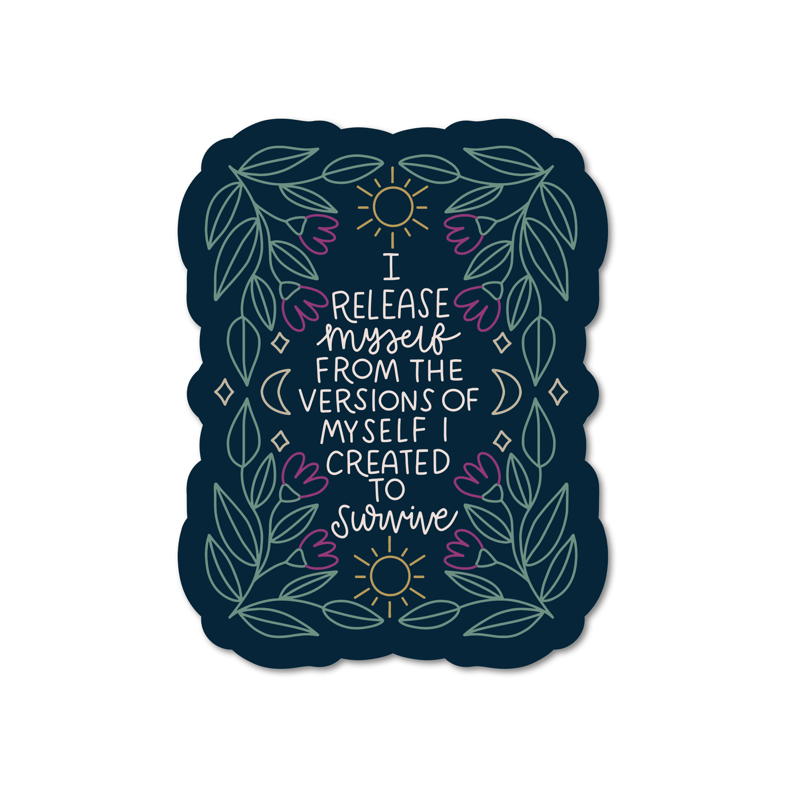 I Release Myself Vinyl Sticker