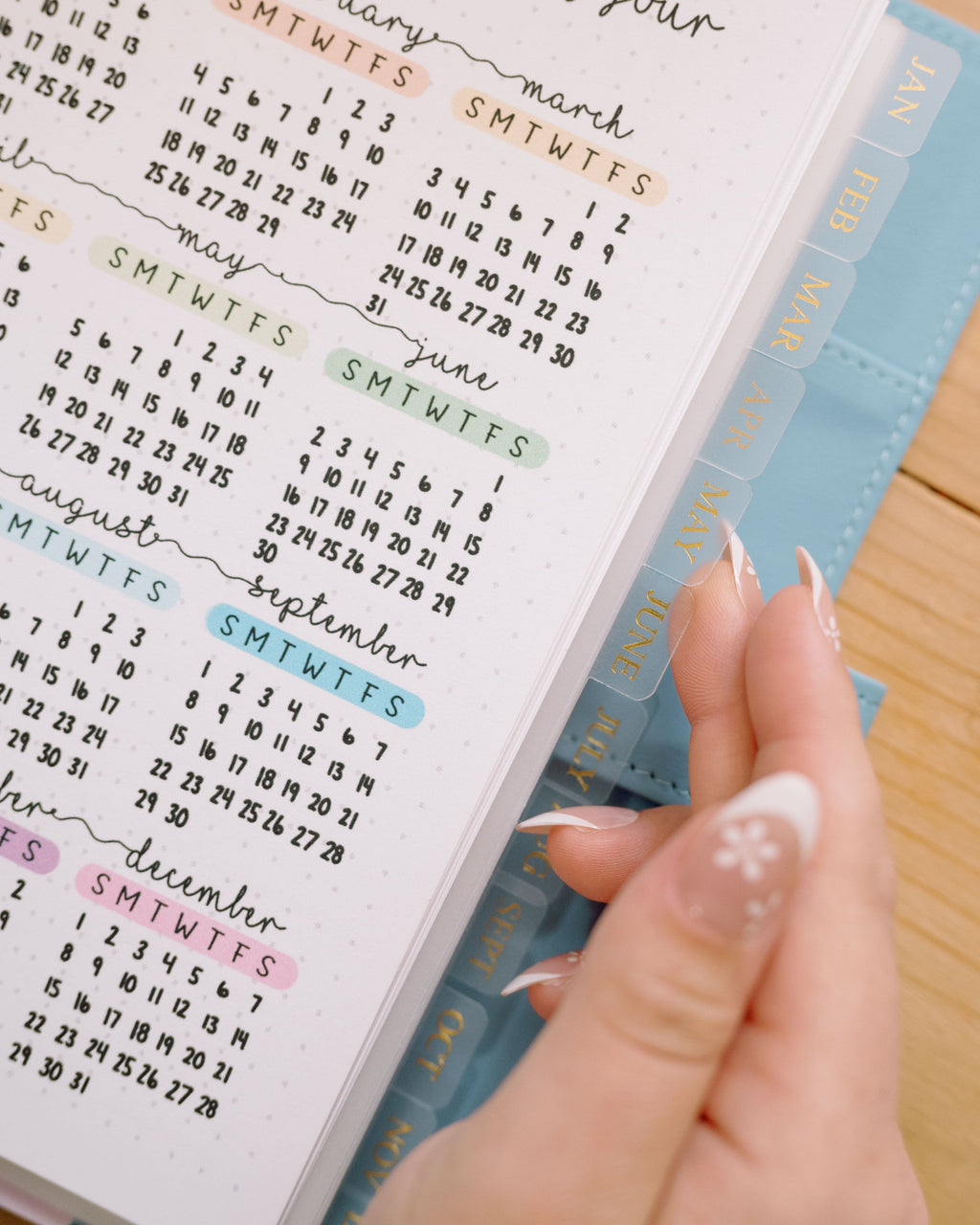 Monthly 12 Tab Dividers