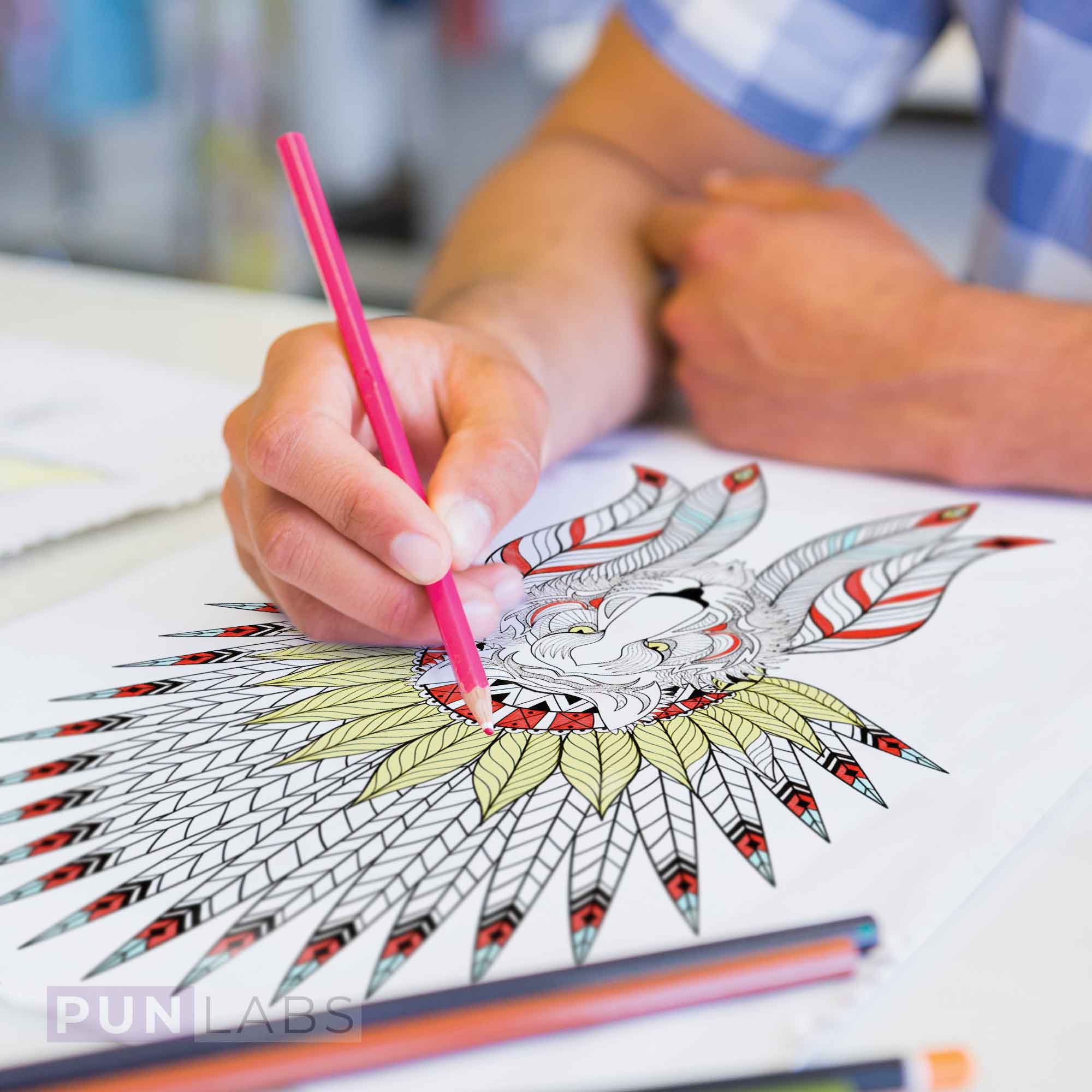 Mario Colos. Colored Pencil Set For Fans of Super Mario Brothers