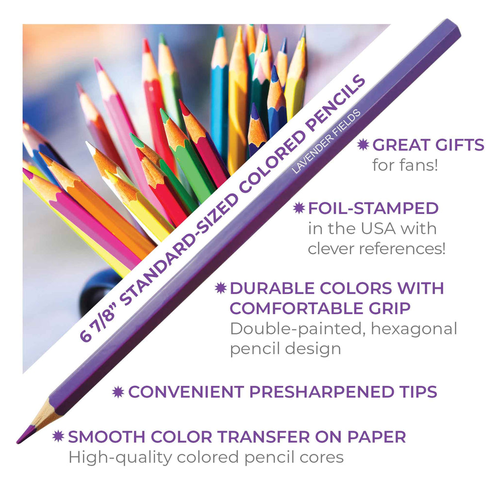 Monet Colors Colored Pencil Set
