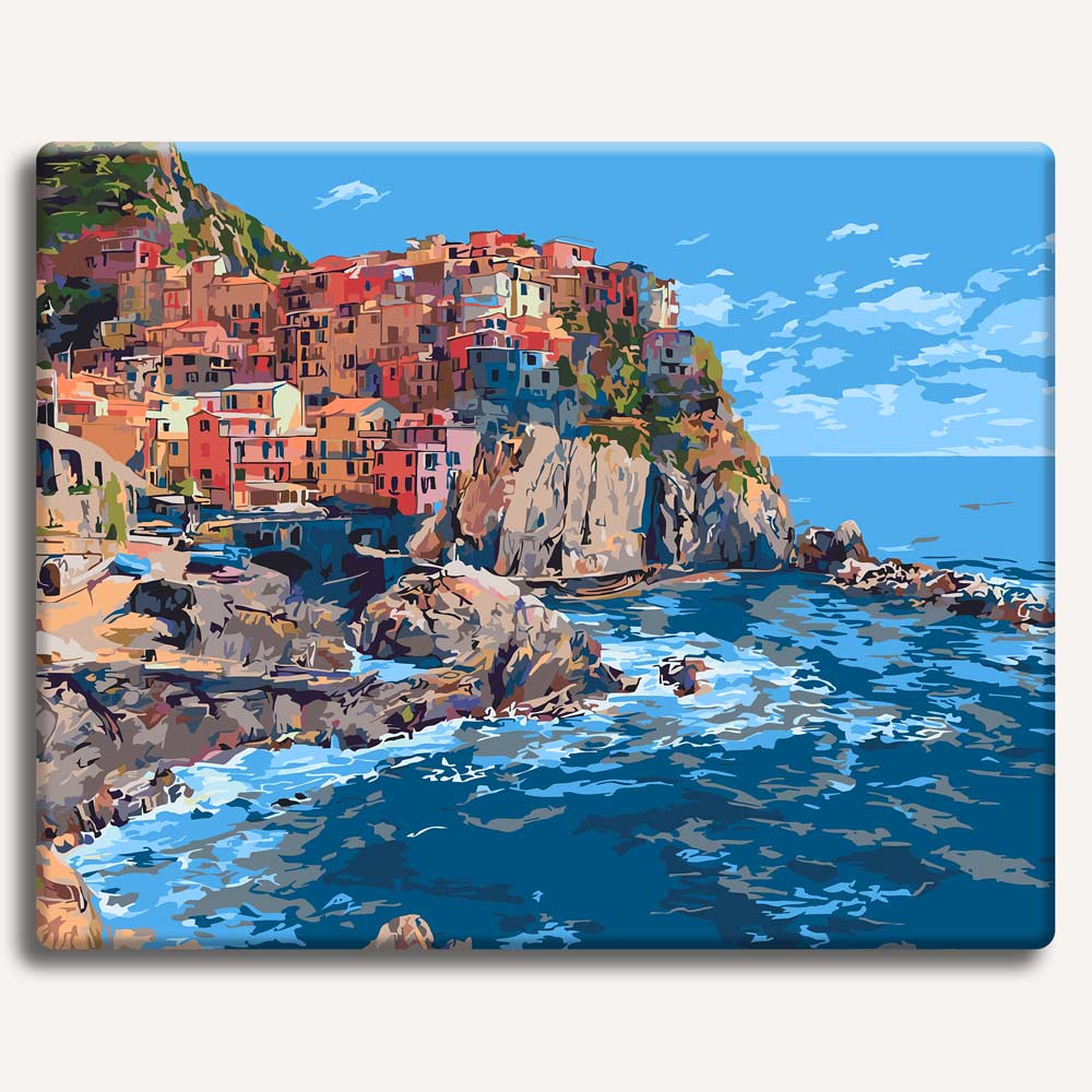 Monterosso al Mare  - Paint By Numbers Kit