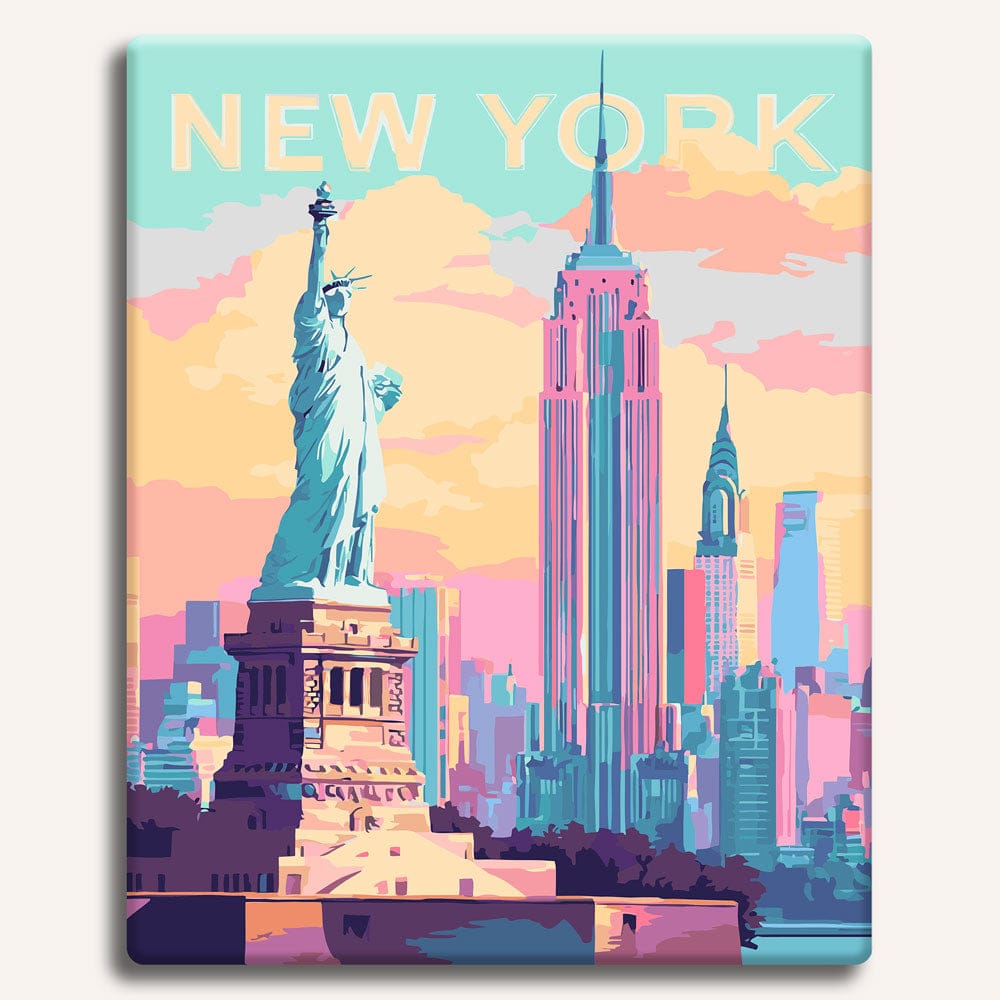New York - Paint By Numbers Kit