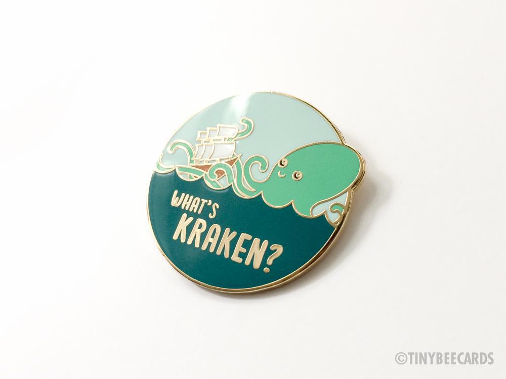 What's Kraken Hard Enamel Pin