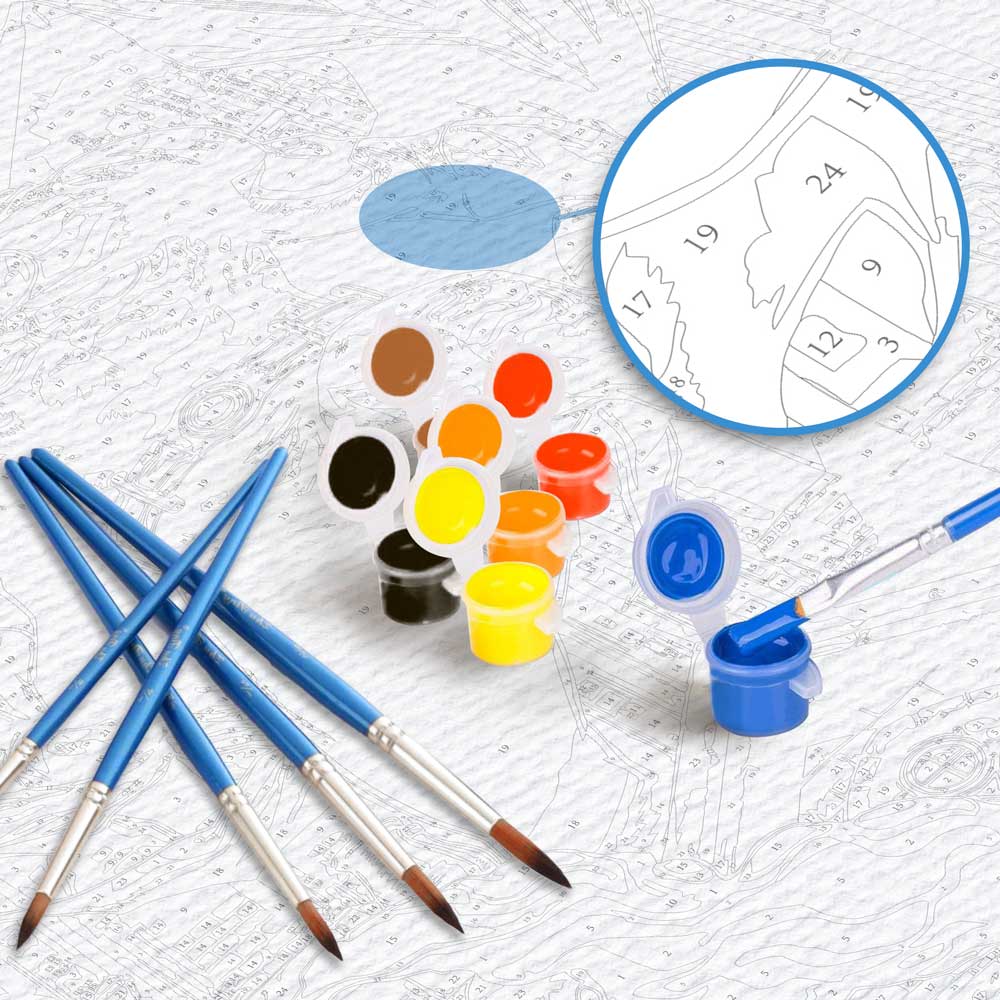 Library Love - Paint By Numbers Kit