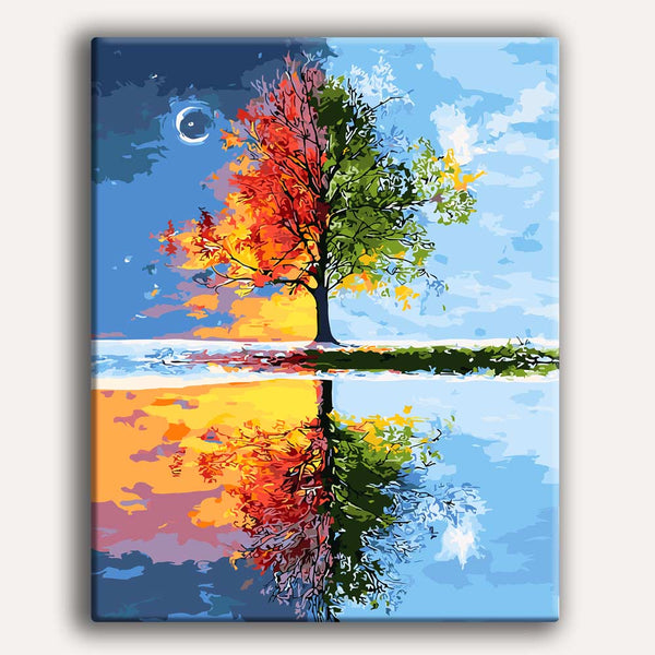 Four Seasons - Paint By Numbers Kit