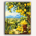 Lemon Garden - Paint By Numbers Kit